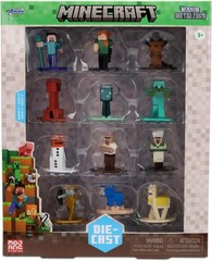New & Sealed Jada Minecraft Nano Metalfigs Series 17 Die-Cast Figure 12-Pack