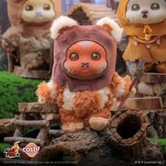Genuine Hot Toys Cosbi Star Wars Ewoks Keychain Blind Box Series 2 Plush Figure