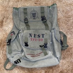 Transformers Universal Studio Military Style Nest Backpack Cosplay Read As is