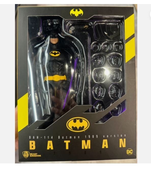 2025 Beast Kingdom Batman 1989: BATMAN (Michael Keaton, DAH-114) Action Figure