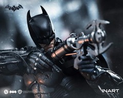 INART Batman Arkham Origins Battle Damaged 1/12 Figure DC Action