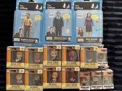 The Office Action Figures plus FUNKO minis