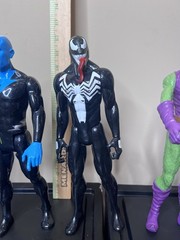 Lot of 7 Marvel Action Figures, Large, approx. 12″ Pre Owned No Accessories