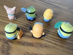 Set Of 6 Pieces MINI Mineez Despicable Me Series 1 Collector “Mower Minion”