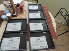 2002 NFL PLAYOFF ABSOLUTE PLAQUES, PERSONALLY AUTOGRAPHED BY PLAYER, LIMITED ED.