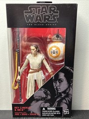 Hasbro Star Wars The Black Series Rey (Jakku) & BB-8 (#02) 🔥