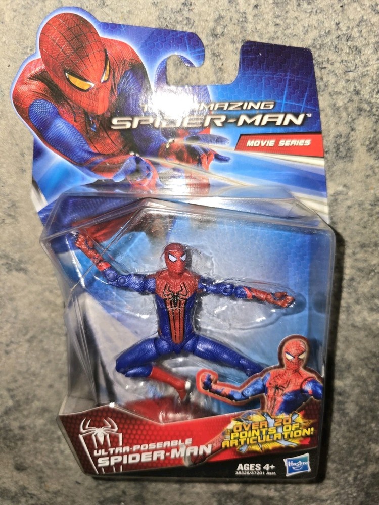 Ultra Poseable The Amazing Spider-Man Marvel 3.75″ Action Figure NEW 2011 Hasbro