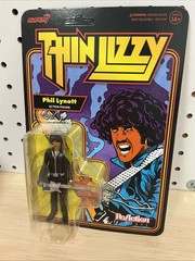 PHIL LYNOTT- Thin Lizzy REACTION FIGURE 3.75 SUPER 7 Reaction Figure MOC