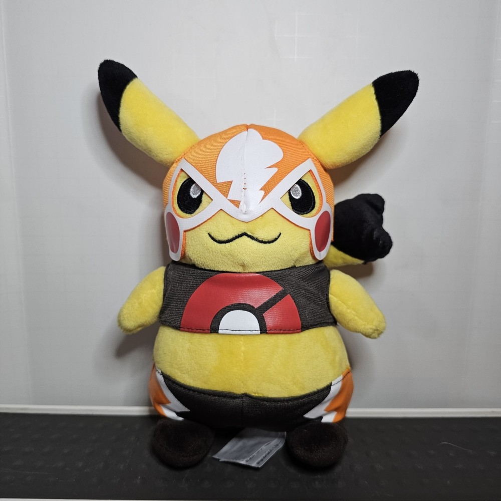 Pikachu Libre Pokemon Banpresto 2017 Japan 12” Plush