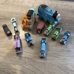 Thomas The Train Engine Mixed Lot Of 11 Collectible Trains – Plastic & Rubber