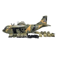 Large Military 21-Inch Cargo Plane C130 Bomber Air Force Bombs 12 Mix Vehicles