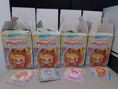 Emotional Hairy Monsters [jotoys] (4) {Sadness}{Social Phobia}{Anger}{Affection}