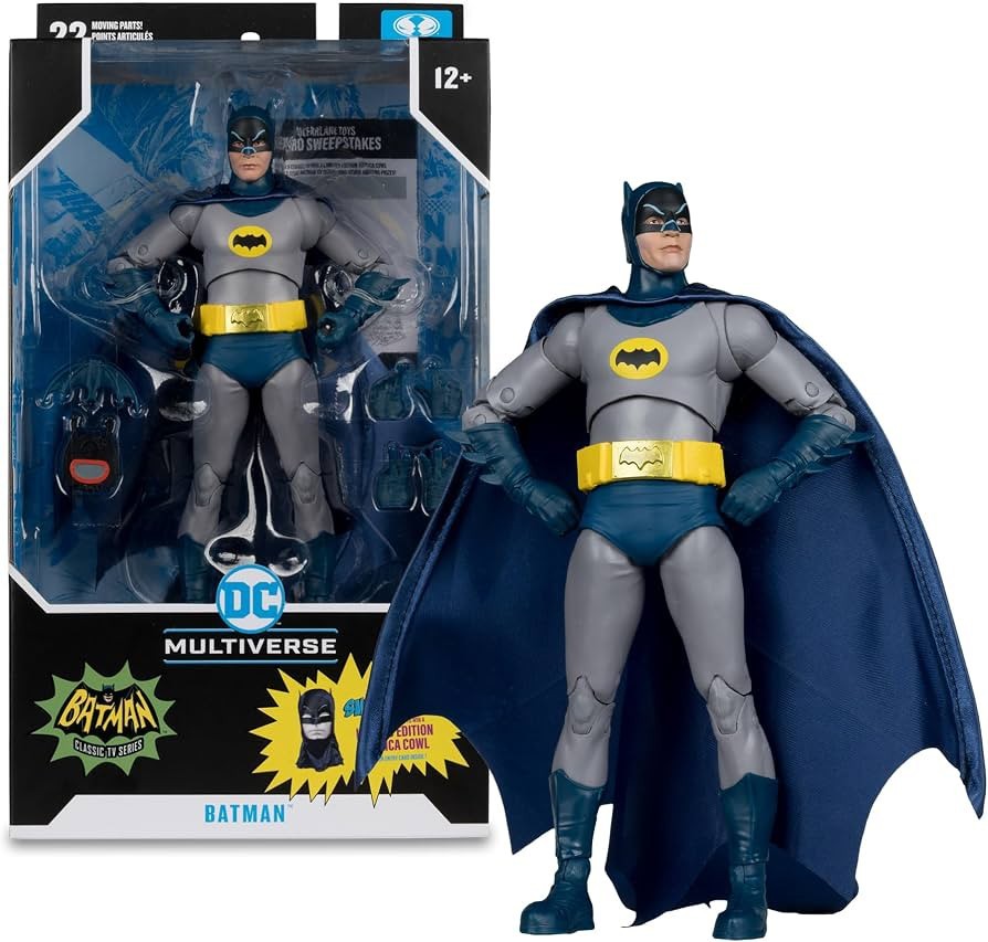 McFarlane DC Multiverse BATMAN (Classic TV Series) Adam West 7″ Scale Figure NIB