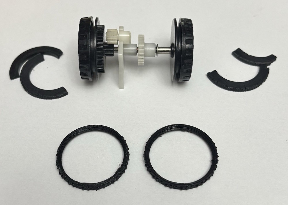 Tomy Big Loader Motorized Chassis Replacement Traction Tires Qty 2. Read