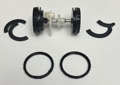 Tomy Big Loader Motorized Chassis Replacement Traction Tires Qty 2. Read