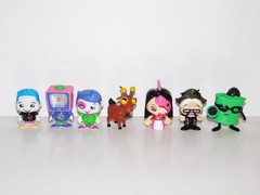 Lot 7 FGTeev YouTube Channel Collectible Toy Figures 2.5” Bonkers Toys