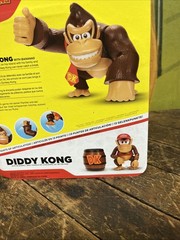 JAKKS PACIFIC DONKEY KONG FIGURE DIDDY SUPER NINTENDO SNES NES SEGA RETRO GAMING