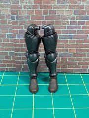 Mythic Legions FH Brown Leather Armory Knight “SET OF ARMOR LEGS w/LEATHER BOOTS