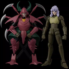 Sentinel Super Movable Yoroiden Samurai Troopers Genma Rajura Action Figure