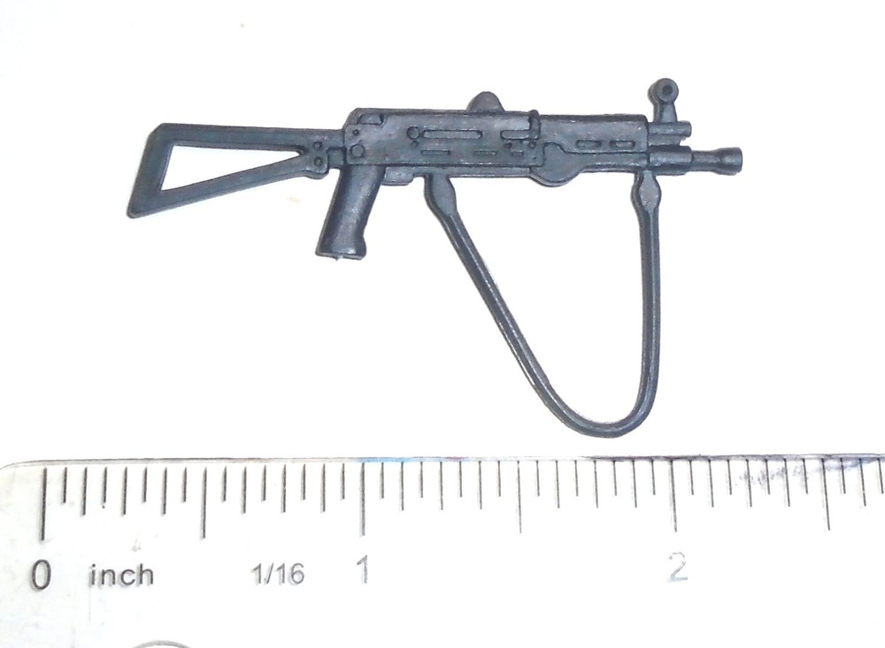 GI Joe Figure Accessory 2002 Nunchuk Assault Rifle Gun