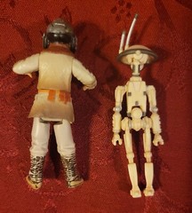 Kenner Star Wars Accessory Lot with Pod Racer Anakin and Pit Droid