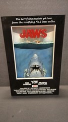 JAWS 3D MOVIE POSTER STATUE DISPLAY MCFARLANE TOYS POP CULTURE MASTERWORKS