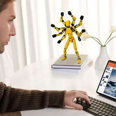 T13 Action Figure,Titan 13 Action Figure, Robot Action Figures 3D Printed Action
