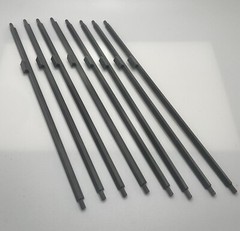 VINTAGE KENNER STAR WARS Y Wing Engine 8X Struts Replacement Part REPRO 1983