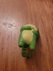 LOST KITTIES SERIES 1 Green Cat 1.5” Action Figure PVC BONBON 2018 Toy Heart Eye