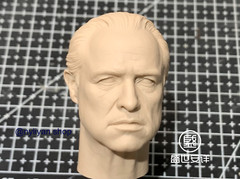 1/6 Godfather Marlon Brando Head Sculpt Model For 12″ Male Figure Body Toys
