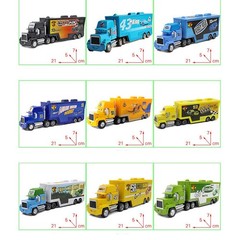 【Only Hauler Truck】Disney Pixar Cars Lot Mack 1:55 Die-cast Model toy Car Gift