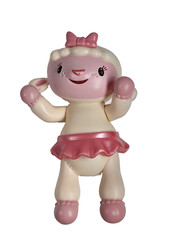 Disney Doc McStuffins Lambie the Lamb 5.25 In Poseable Plastic Figure