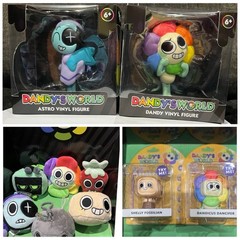 Dandy’s World CultureFly Dandy & Shelly Flip /Dandy & Astro Vinyl / 6 Keychains