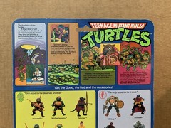 TMNT Michaelangelo Soft Head 10 Back 1988