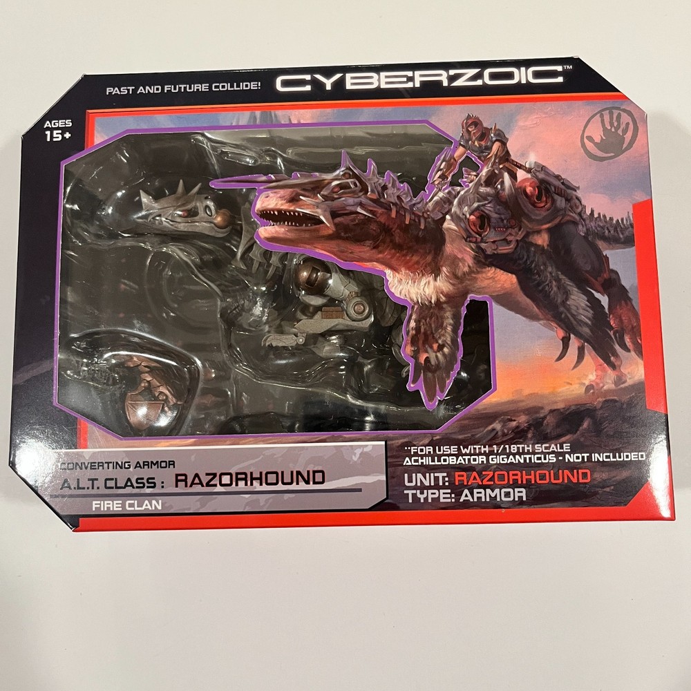 Creative Beast Cyberzoic A.L.T. Class Razorhound Fire Clan Converting Armor 1:18