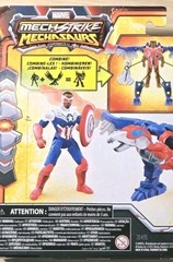 Marvel Mech Strike Mechasaurs Captain America & Redwing 4″ Action Figure Hasbro