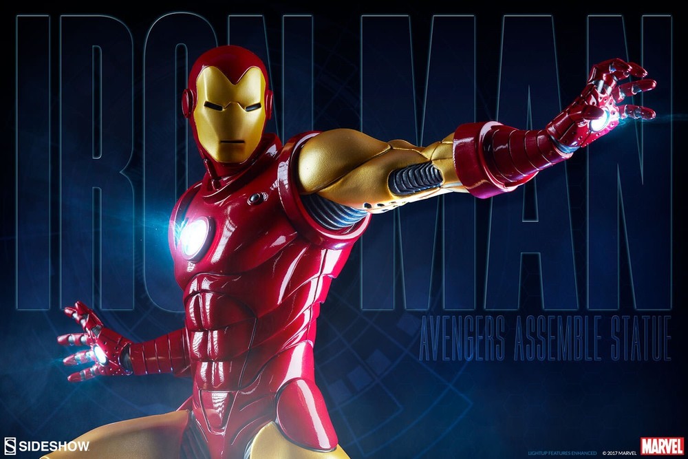 IRON MAN AVENGERS ASSEMBLE – PREMIUM FORMAT FIGURES – SIDESHOW EXCLUSIVE
