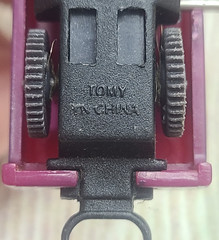 Vintage Tomy Thomas & Friends Lady Engine Wind-Up Train Purple Works 2006