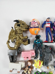 Action Figures Video Games TV Shows Movies & More 1-6 Inch (23 Pcs)