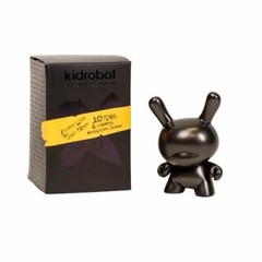 Kidrobot Special Edition 10th Anniversary DUNNY 3″ 10 Years 4 Months BLACK NEW