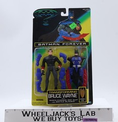 Transforming Bruce Wayne Batman Forever 1995 Kenner Action Figure NEW SEALED
