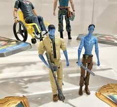 Mattel Avatar Jake Sully Wheelchair Grace Norm Mile Figure Lot Set James Cameron