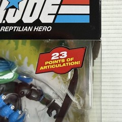 Playmates Teenage Mutant Ninja Turtles x G.I. Joe Snake Eyes x Leo Action Figure
