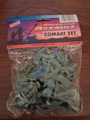 Vintage 1992 Randtoy Awesome Assault Combat Set Army Men SEALED ORIGINAL PACKAGE