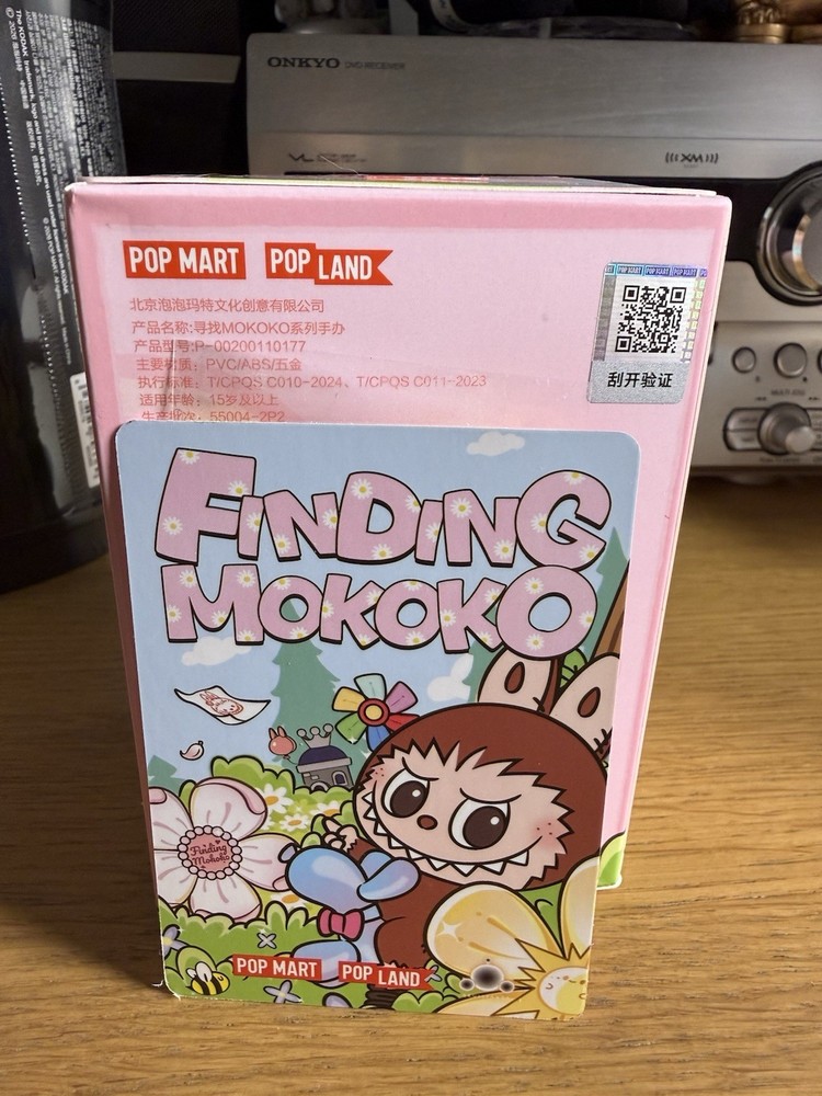 Popmart Popland X Finding Mokoko Blindbox_ Seem Her(Skull Panda)
