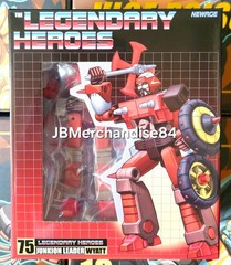 Newage H75 Wyatt Wreck Gar Legendary Heroes Junkion Leader SEALED🇺🇲NEW