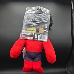 Marvel Mattel Red Hulk Talking Plush Toy 9″ New With Tags Polyester Soft Figure