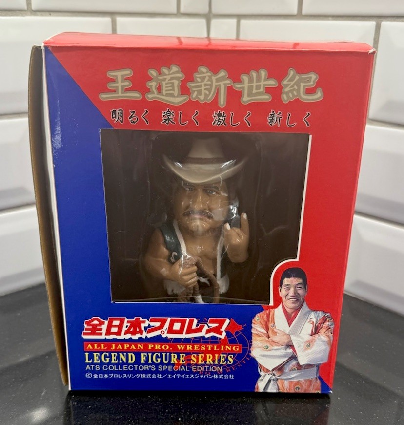 1990’s ATS TOY AJPW STAN HANSEN Ceramic Figure NJPW WWE WCW AEW Bruiser Brody