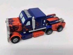 Transformers Octomus Prime, Orange and Black Truck 4in x 2in x 1.5in