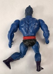 Vintage 1983 MOTU Webstor Action Figure w/ Weapon, Card Back, Mini-Comic